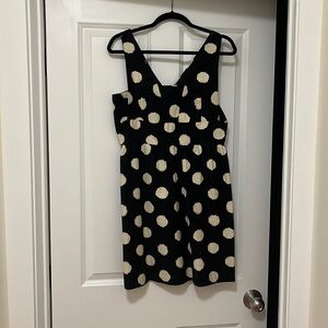 Loft Petite Polka Dot Dress